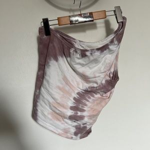 Size L one shoulder crop American Eagle